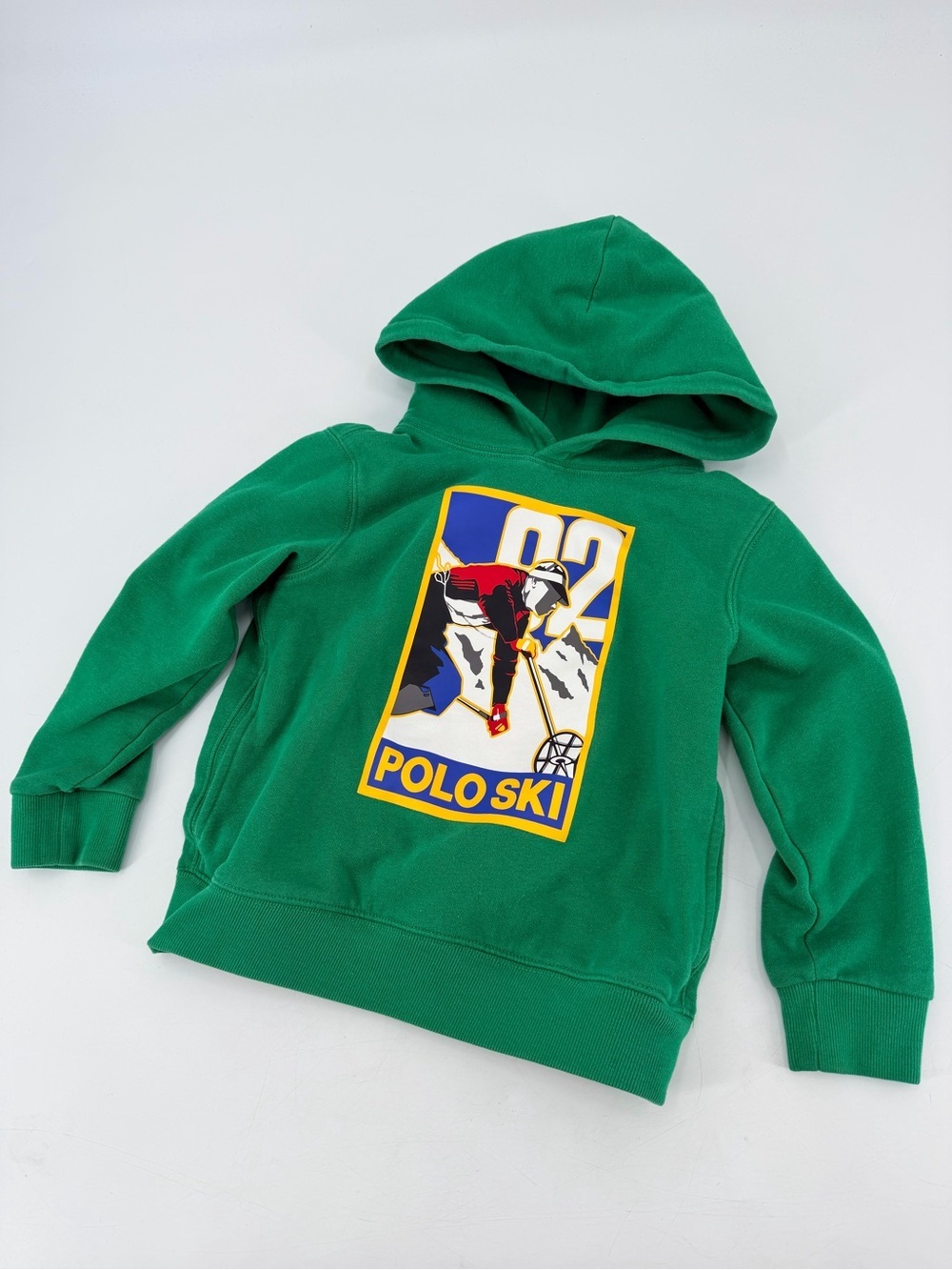 Polo Ralph Lauren Kids Green Ski Graphic Hoodie Boys 6